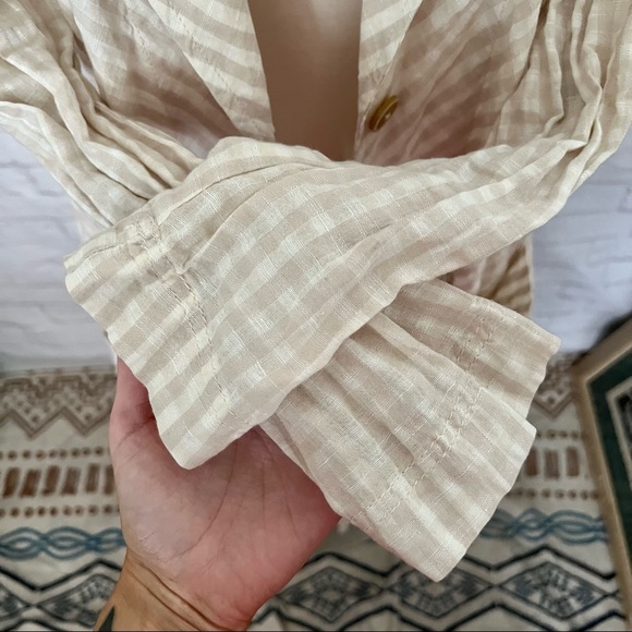 Free People Linen Overcoat - Picture 6 of 16